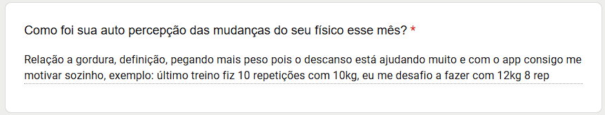 Feedback de cliente 2