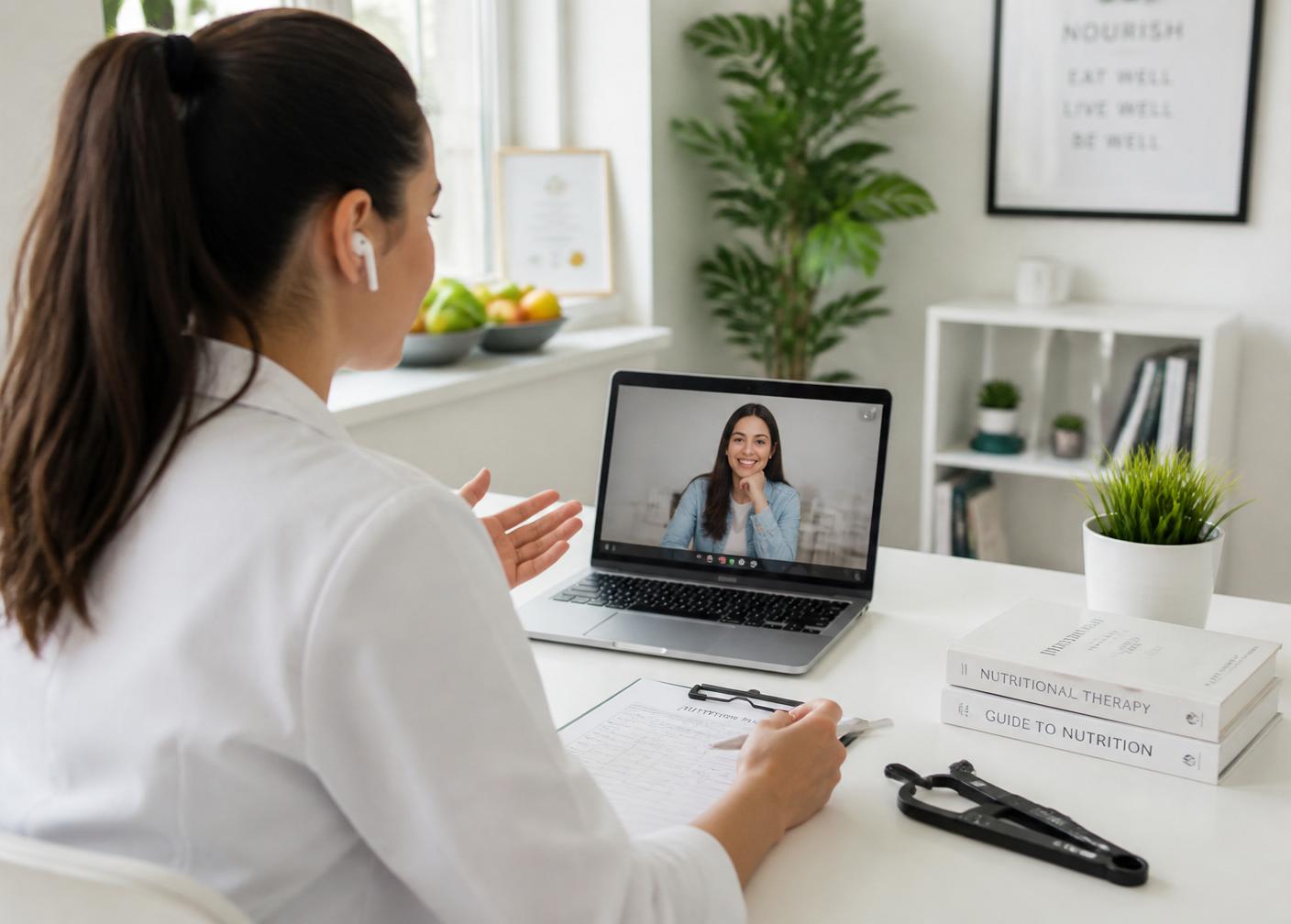 Consultoria online por videochamada com nutricionista